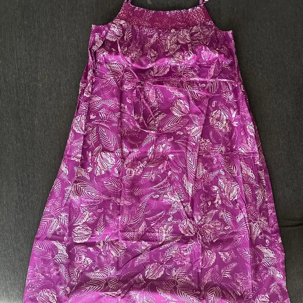 french connection Zoya Orliana Poplin Smock Sundress pink